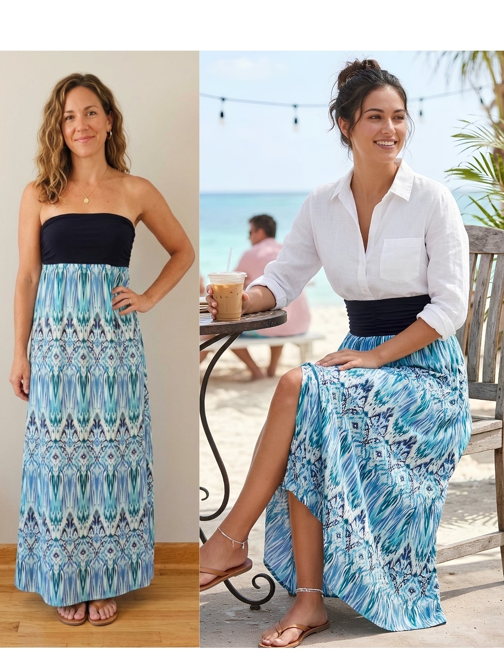 VACAY Convertible Maxi Dress/Skirt
